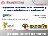 Café con Ideas Poderosas en Expoliva.