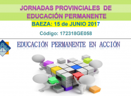 Jornadas Provinciales de Educación Permanente: Hablar en Público.